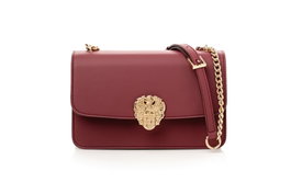 Vince Camuto Amore Bolso Bandolera Rojo Claret Piel de Polivinilo 24x10x15 cm